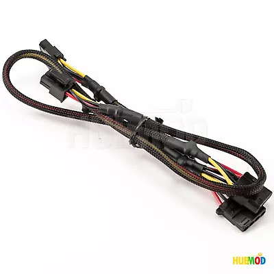 Genuine Antec 6 Pin To 3 Molex 4 Pin IDE Driver Power Supply Modular Cable • $8.98