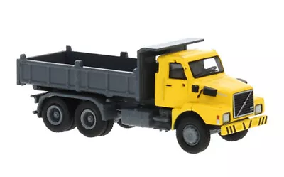 1980 Volvo N 10 Dump Truck Yellow Gray Brekina 1:87 Miniature HO Scale 85654 • $30.59