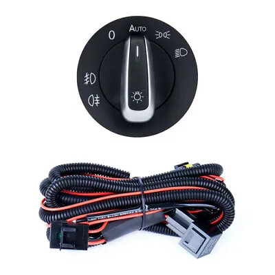 Headlight Fog Lamp Switch Wiring Harness For VW Golf Jetta Mk5 MK6 Passat B6 CC • $28.99