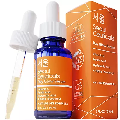 Korean Skin Care 20% Vitamin C Hyaluronic Acid Serum + CE Ferulic Acid 1Oz • $25.63