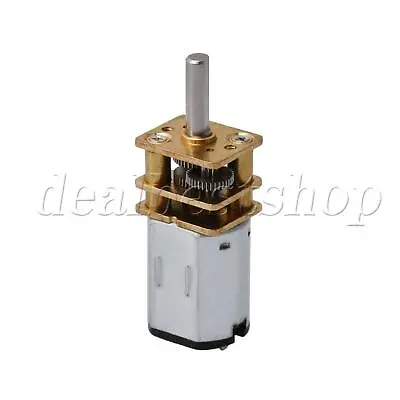 DC3v 12mm 15RPM Miniature GearBox Electric Motor For Small Robots DIY • $9.72