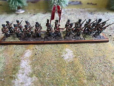 28mm Painted Metal  Napoleonic Wars British Infantry X20 • £94.99