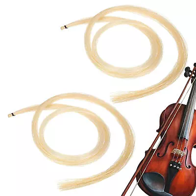 2pcs Bow Hair - Horsehair For Violin ViolaReplace The Kit • $9.09