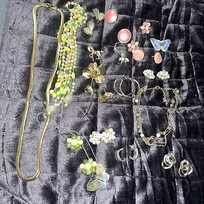 Lot Of 20 Pc Vintage To Now Jewelry ~ Some Signedl Multiple Monet M Baskin + • $55