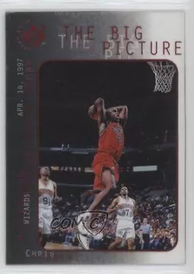 1997-98 Upper Deck UD3 The Big Picture Chris Webber #56 HOF • $3.41