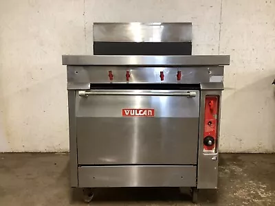 4 Burner Range/Stove VULCAN V4B36S Heavy Duty Grates Nat. Gas  TESTED • $2450