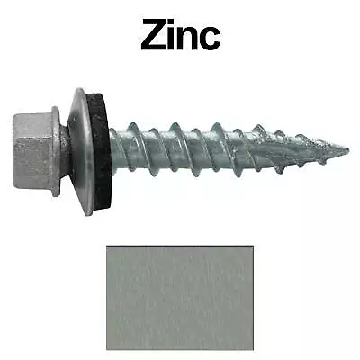 METAL ROOFING SCREWS: 1  (250) Bulk Colored Metal Roofing Screw And Siding Screw • $25.95