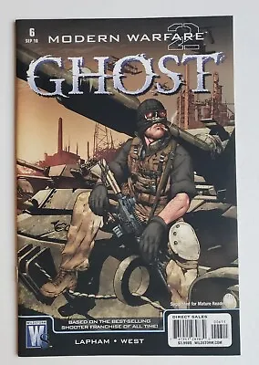 Modern Warfare 2 Ghost #6 Low Print Run Final Issue DC Wilstorm Comics • $119.95