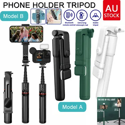 $25.49 • Buy Selfie Stick Tripod  Universal Phone Holder Bluetooth Remote For IPhone Samsung