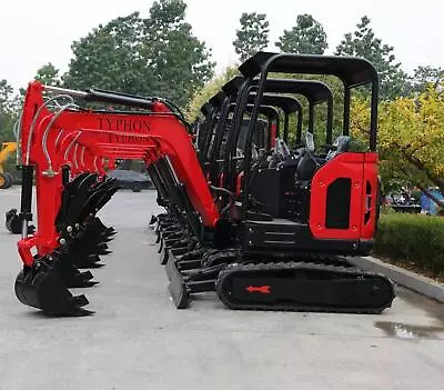 USA 25HP Mini Excavator NEW 2.5 Ton Trench Digger With EPA Diesel Perkins Engine • $17099.05