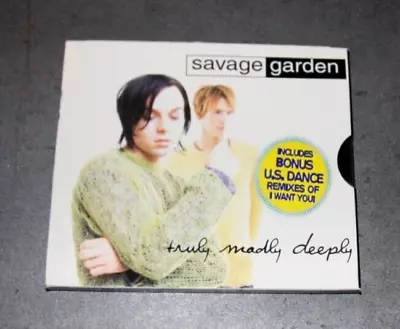 $3 • Buy SAVAGE GARDEN - Truly Madly Deeply CD Single