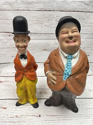 Vintage Laurel And Hardy Statues Universal Statuary Rare 1971 1970s Large Figure • £168.74