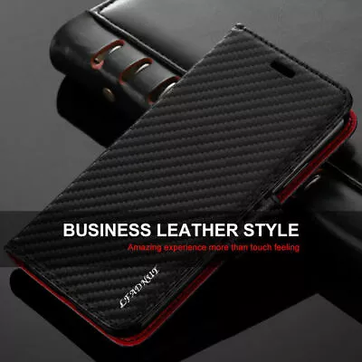$10.59 • Buy Luxury Flip Leather Wallet Case Cover For IPhone 13 12 11 Pro Max XR XS 7 8 Plus