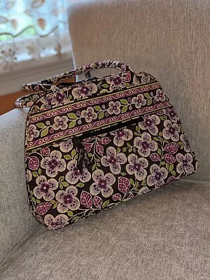 Vera Bradley Plum Petals Retired Bowler Bag • $35