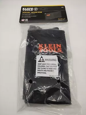 Klein Tools 5139B Zipper Bag Cordura Nylon Tool Pouch 12-1/2-Inch Black • $13.51