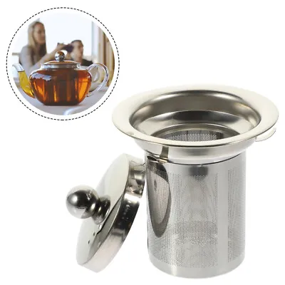 Stainless Steel Tea Filters Metal Teapot Replacement Mesh Strainer • £6.66