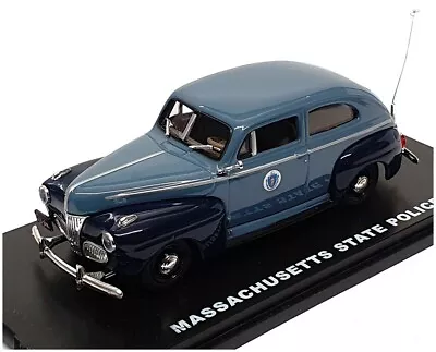 First Response 1/43 Scale FRS03 - 1941 Ford 2Dr Sedan Police Car (Massachusetts) • $49.77