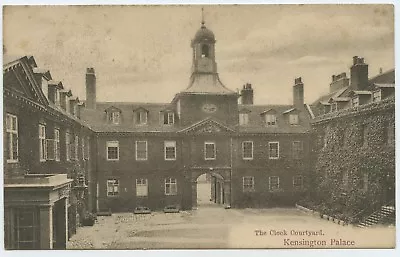 Standard Size Printed Postcard Of The Clock Courtyard Kensington Palace • £1.50