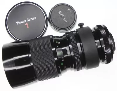 Vivitar Series 1 90-180mm F4.5 VMC Flat Field Zoom Nikon Mount  #22701514  • $675