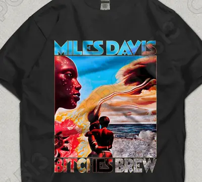 Bitches Brew By Miles Davis Unisex T-Shirt Short Sleeve All Size S-5Xl • $17.98