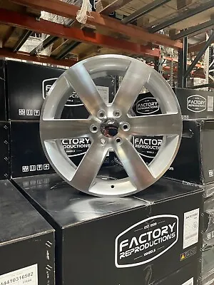 Fits 20  X 8  SS Style 6 Spoke Silver Machine Wheels Rims For Saab 9-7X • $1280