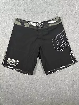 UFC Shorts Mens Size 30 Black White Gray Desert Camo Jiu Jitsu MMA • $29.99