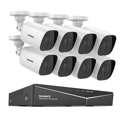 SANNCE 8CH 16CH DVR 1080P Home Security Camera System IR Night Vision 0- 4TB HDD • $249.39