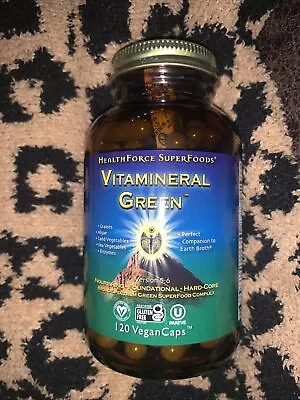 Healthforce SuperFoods Vitamineral Green Version 5.6 120 Vegan Caps Exp: 02/25 • $41.99