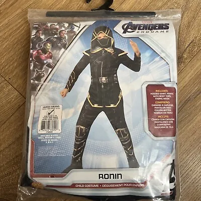 Boys Official Marvel Hawkeye Ronin Costume Avengers Superhero Fancy Dress 8-10 • £15.99