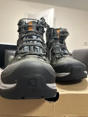 SALOMON 4d GTX Womens Hiking Boots UK 6. Proven Waterproof. Used Only ONCE • £95