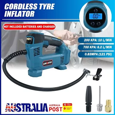 $80.99 • Buy For Makita 18V Li-ion Cordless Car Tyre Inflator Pump LED Inflate Tool Only AU