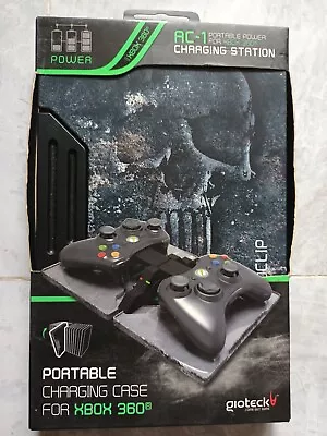 GIOTECK  AC 1 Charging Station Compact Power For Xbox 360 Steel Book Edition  • £8.50