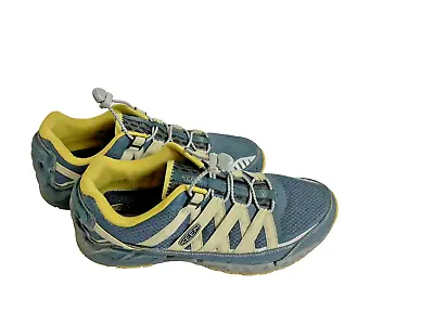 Keen Versatrail Mens Blue Outdoor Hiking Shoe Bungee Tie  Sz 10.5 M • $27