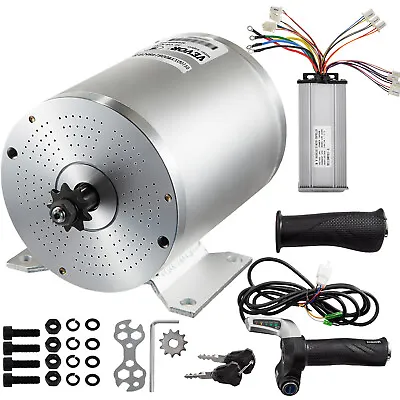 VEVOR Brushless Electric Motor Controller 48V 2000W Kit Go-kart Bicycle • $185.99