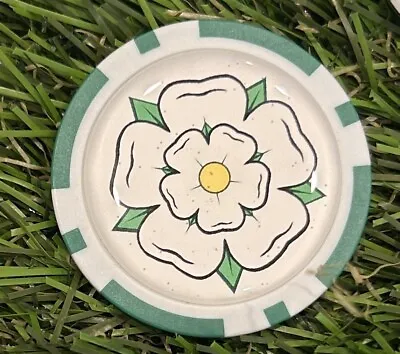 Yorkshire Rose Poker Chip • £5