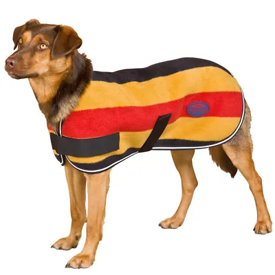£23.99 • Buy Weatherbeeta Sandown Stripe Fleece Dog Coat/rug/blanket Newmarket Striped