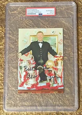 Sir Alex Ferguson Autograph PSA DNA Signed Photo ⚽ Manchester United  • $225