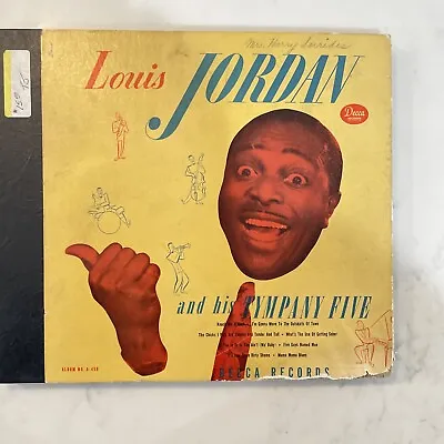 (4) 78 Rpm Album Set  Louis Jordan & His Tympany Five  Decca No. A-459 - 1946 • $14