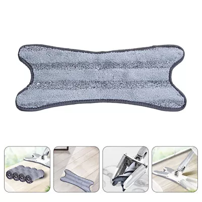  Microfiber Head Mop Cleaning Floor Replacement Cloth Butterfly • £5.48