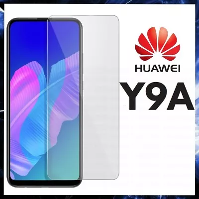 For HUAWEI Y9A SCREEN PROTECTOR 9H TEMPERED GLASS FULL DISPLAY COVERAGE Y 9 A • £4.87