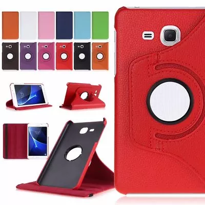 360 Rotate PU Leather Case Cover Samsung Galaxy Tab A 10.1 (2016) SM-T580 T585 • $15.50