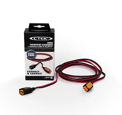 CTEK 12 & 6 Volt Smart Battery Charger Maintainer 8 Foot Extension Cable Cord • $15.99