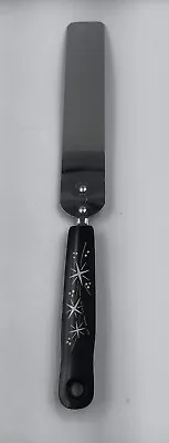 Vintage Ekco Black Handle Atomic Starburst Spatula Cake Spreader • $19.95