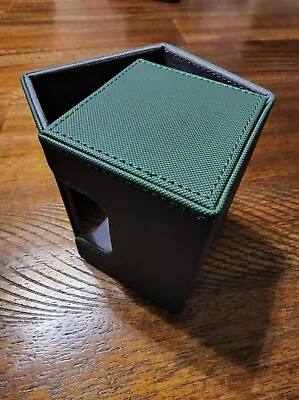 MTG GREEN FLIP 100 CARD DECK BOX Card Store Case Mtg. • $14.80