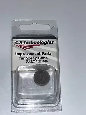 C.A. TECHNOLOGIES 21-200 REPLACEMENT INTERNAL MIX 100C AIR CAP For BINKS 200 • $25