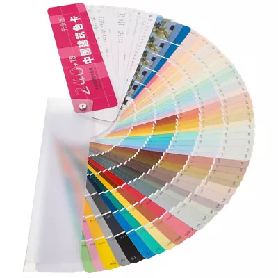 Color Chart Set Coated/Uncoated Fan Deck Paint Card • £13.75