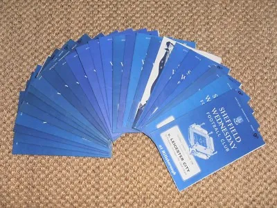 1967-68 SHEFFIELD WEDNESDAY HOME PROGRAMMES - Your Choice - FREE Postage • £2.35