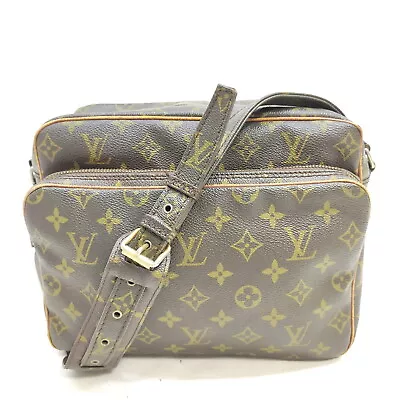 Louis Vuitton LV Shoulder Bag M45244 Vintage Nile  Brown Monogram 1278649 • $0.99