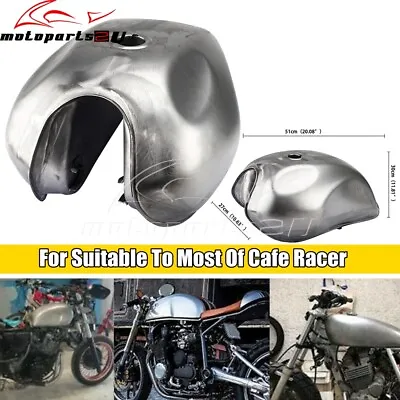 Universal Retro Motorcycle Fuel Gas Tank For Honda BMW Suzuki Cafe Racer Series • $257.22