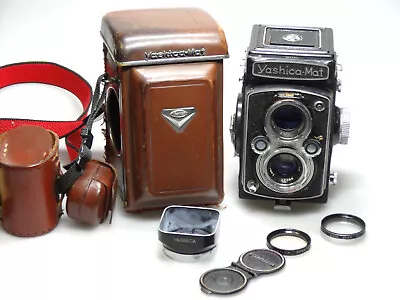 Yashica Mat 6x6 + Case + Hood • £222.28